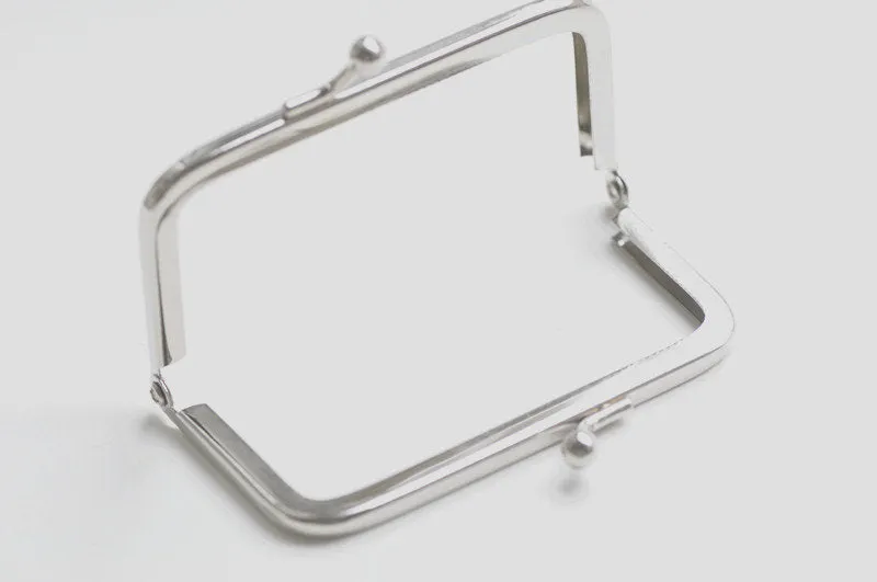 3 1/2" ( 9cm) Silver Purse Frame Bag Hanger 9x5cm ( 3 1/2" x 2")
