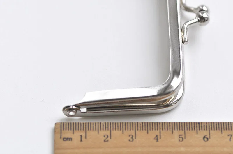 3 1/2" ( 9cm) Silver Purse Frame Bag Hanger 9x5cm ( 3 1/2" x 2")