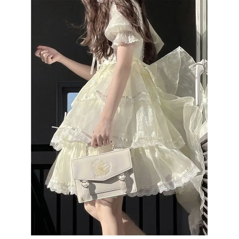 4 Colors Kawaii Messnger School Bag ON114