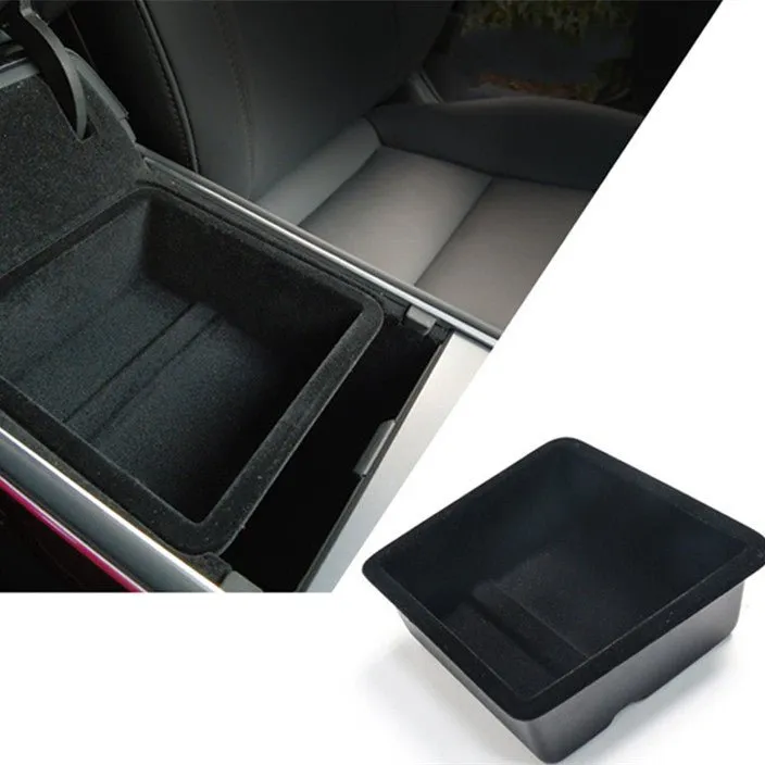 Armrest Organizer for Tesla Model 3 2021-2023.10 / Model Y 2020-ON