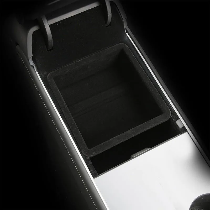 Armrest Organizer for Tesla Model 3 2021-2023.10 / Model Y 2020-ON