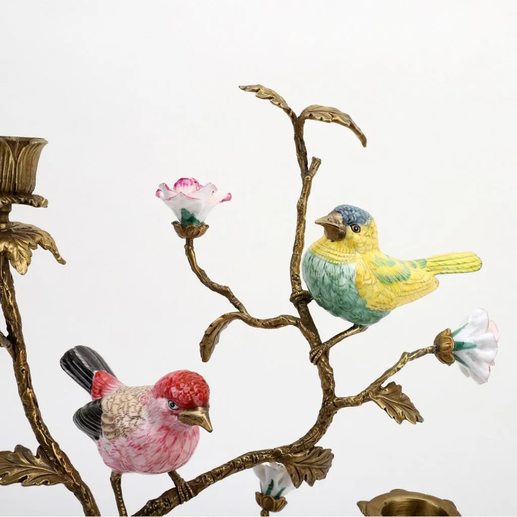 Bird's Nest Candlestick Stand