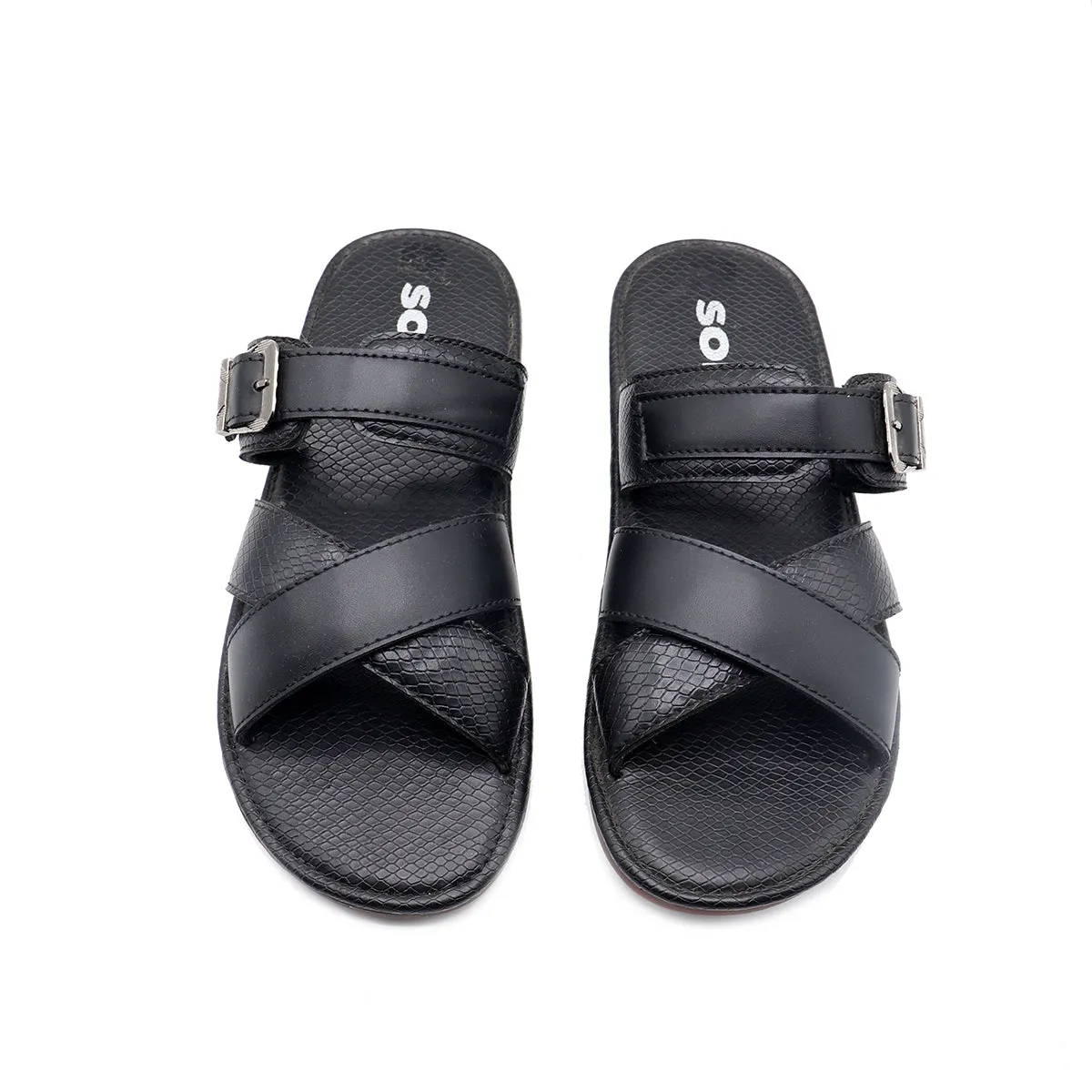 Black Casual Slipper 112068