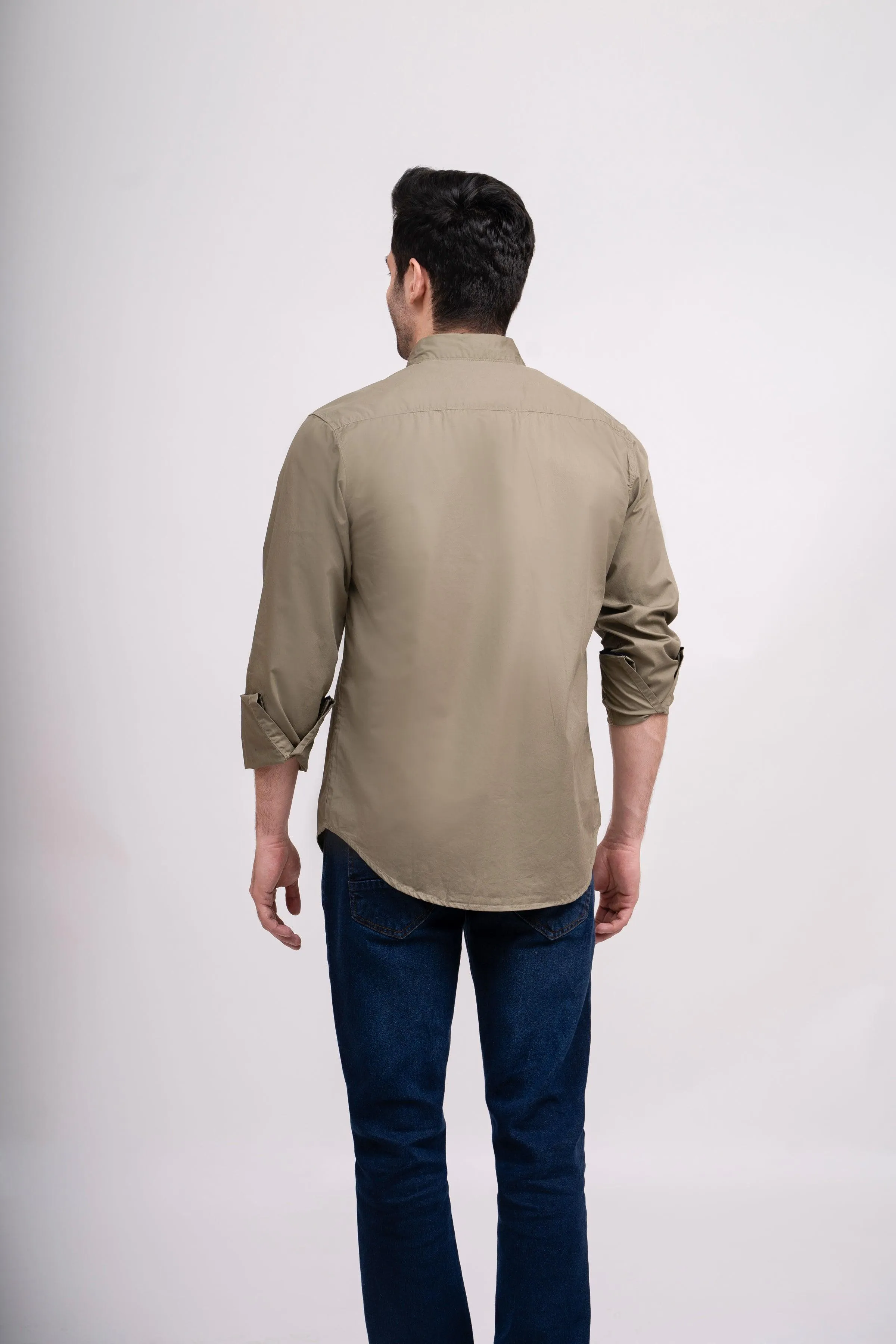 CASUAL SHIRT OLIVE