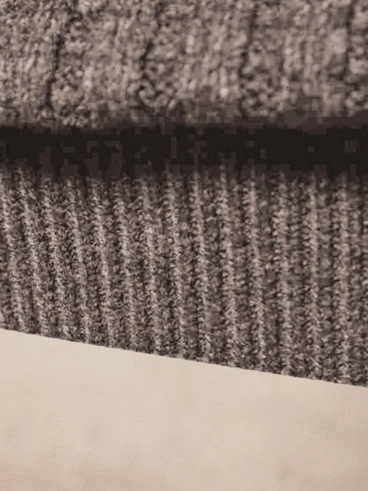Casual Twisted Knit Sweater