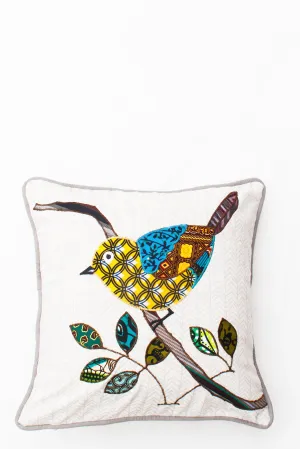 Cheerful Bird Pillow