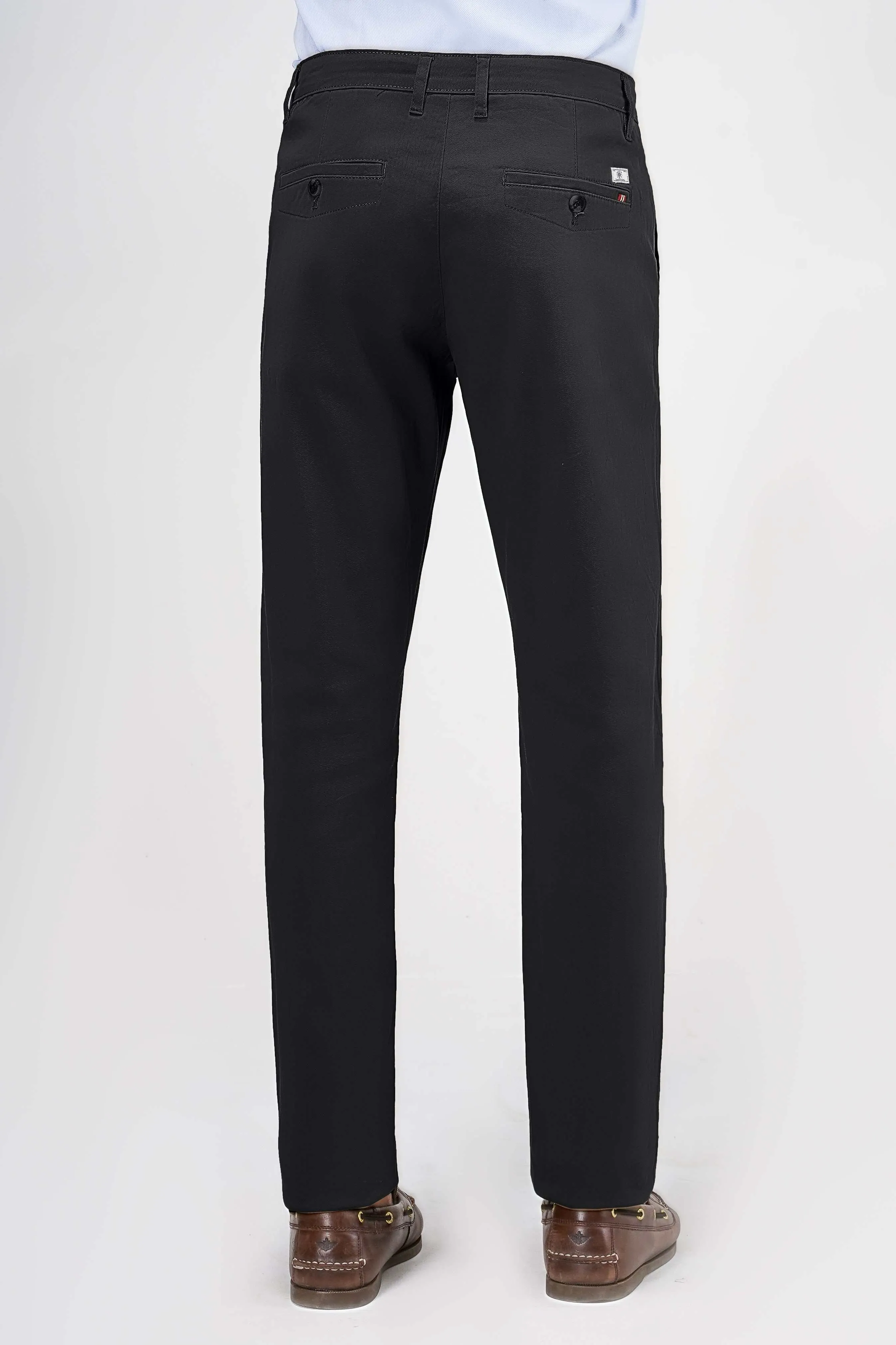 CROSS POCKET CASUAL PANT BLACK