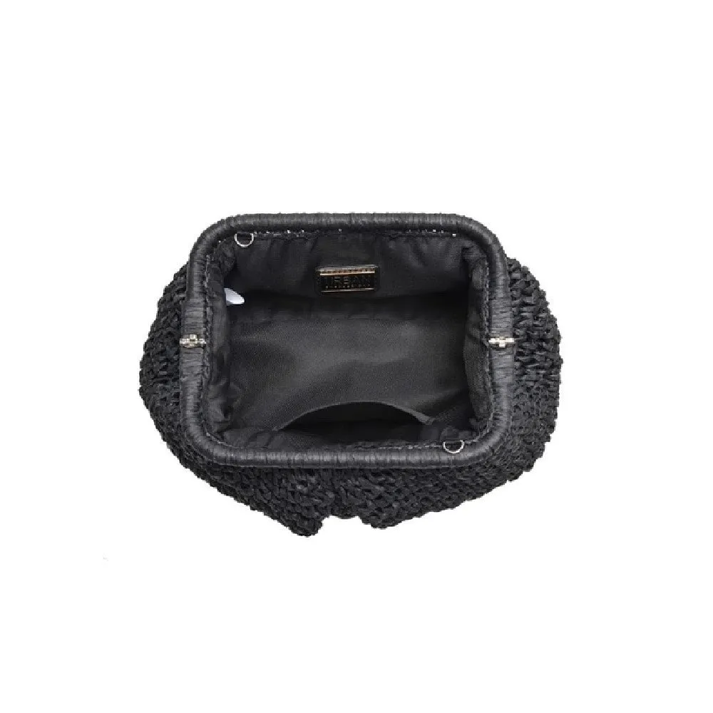 Delfinia Straw Clutch