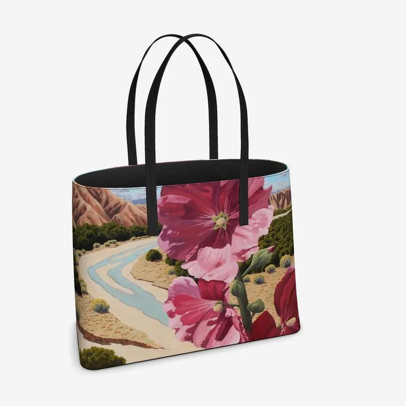 Dreams of Chimayo Leather Tote