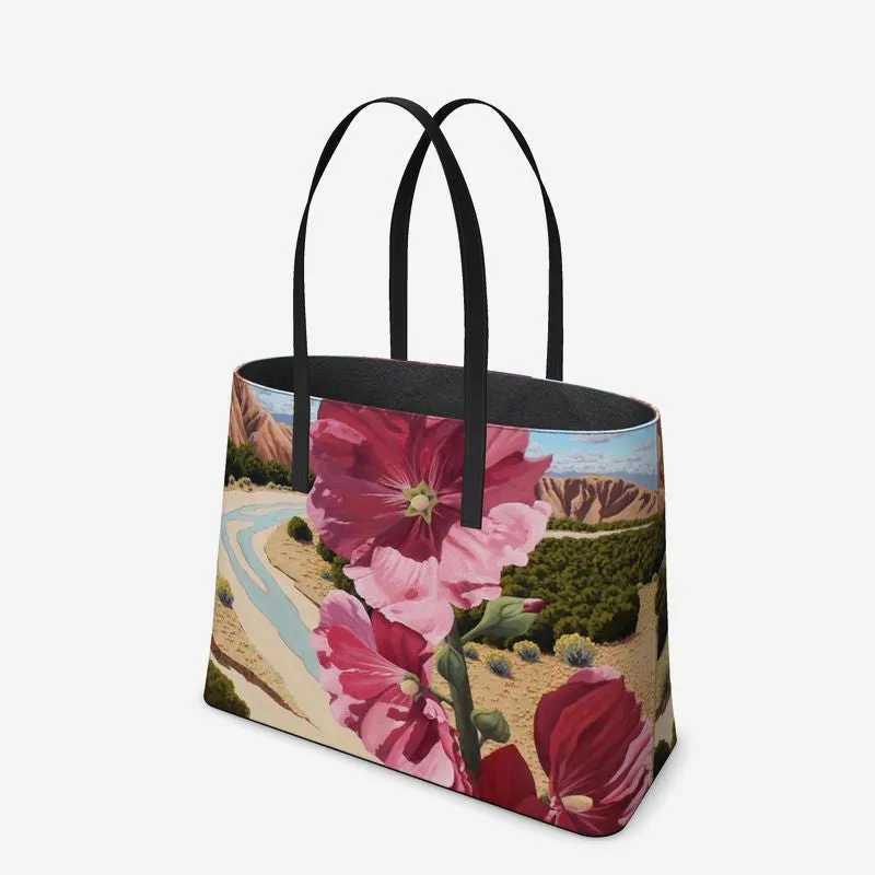 Dreams of Chimayo Leather Tote