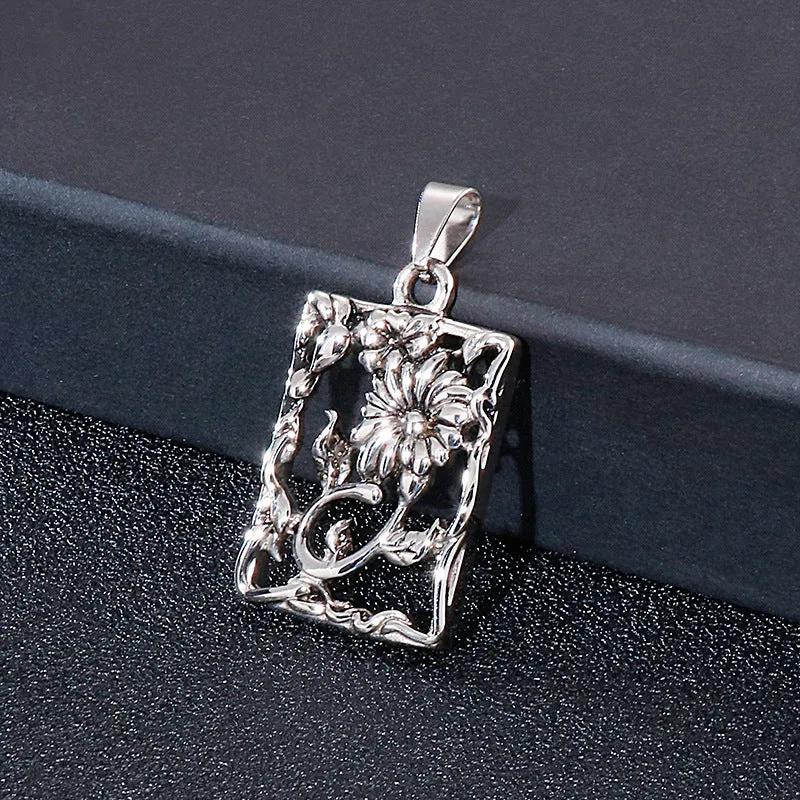 European and American Creative Pegasus Men's Pendant crafted in Titanium Steel