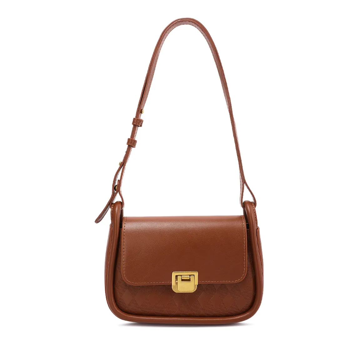 Faux Leather Sling Bag