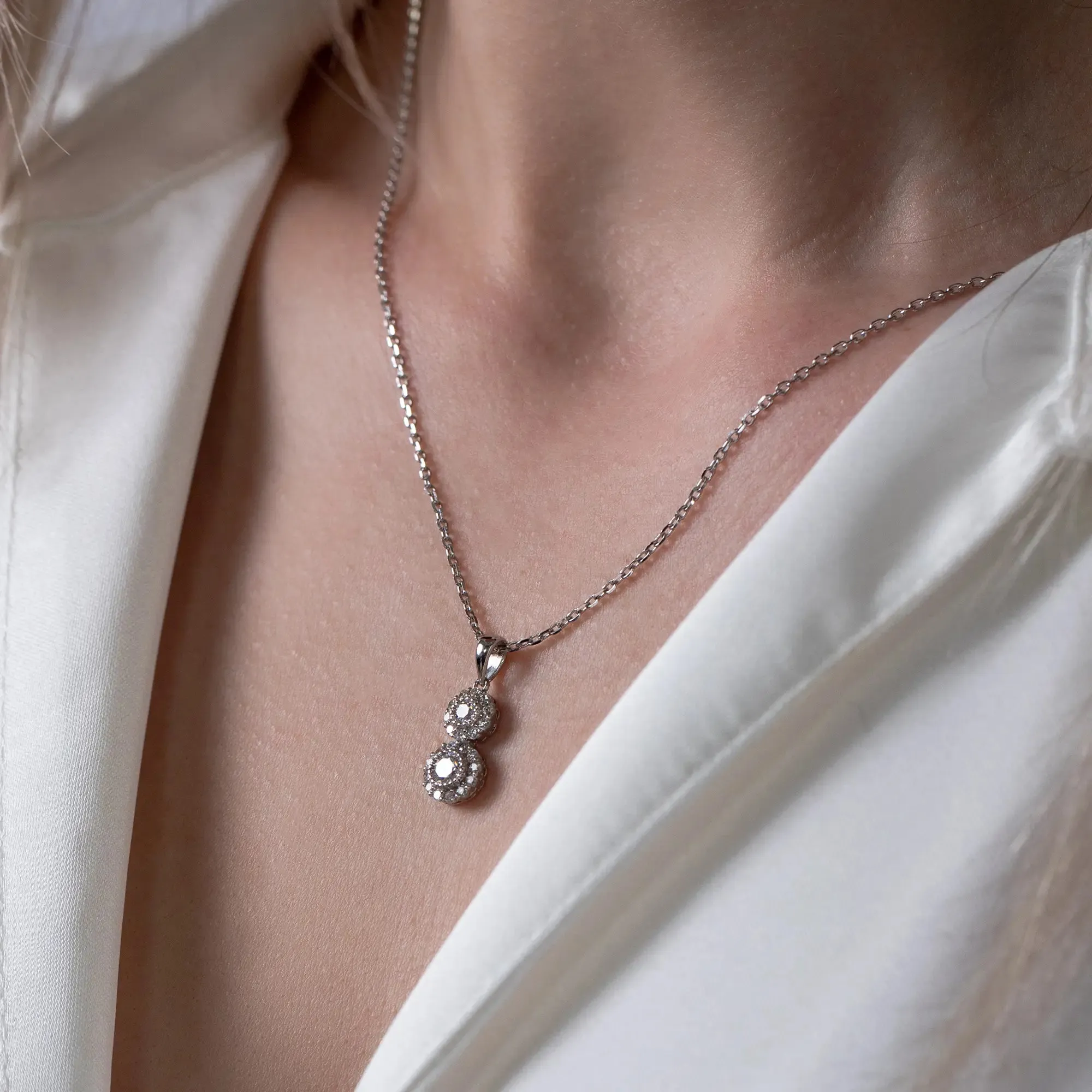 Fine Cluster Necklace