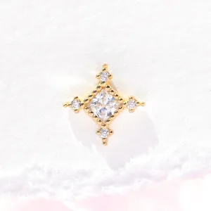 Fine Diamond Stud