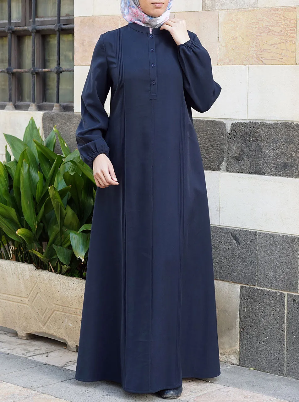 Fine Pleats Abaya