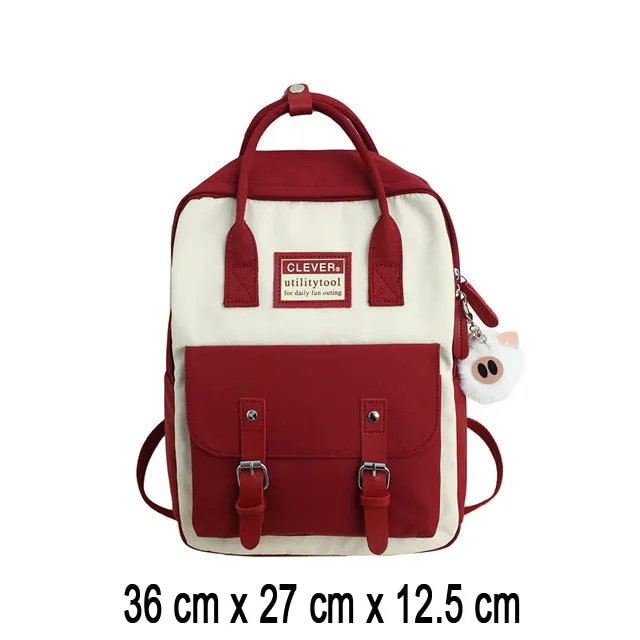Girl Children Backpack School Bag Back Pack Pink For Kid Child Teenage Schoolbag Primary Kawaii Cute Waterproof Little Class Kit