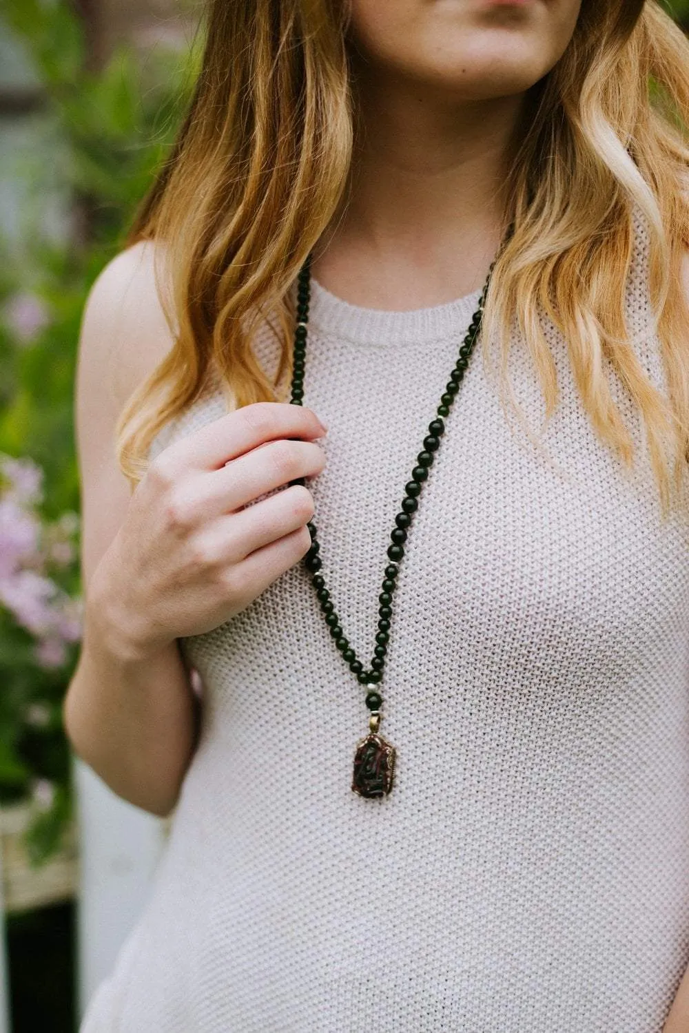 Jade Ganesh Mala