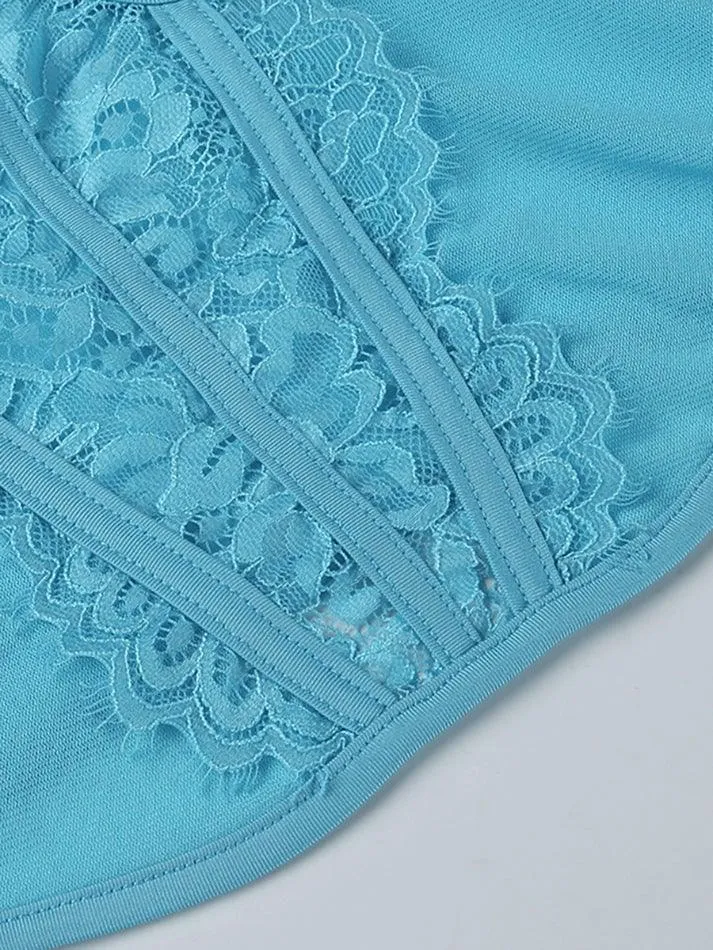 Lace Long Graceful Sleeve Top