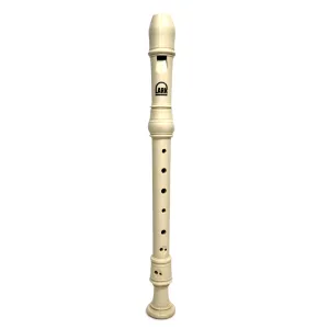 Lark Soprano School Recorder with Case - Cream Gloss with Black Case