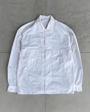 LEMAIRE PINSTRIPE WHITE SHIRT - M/L