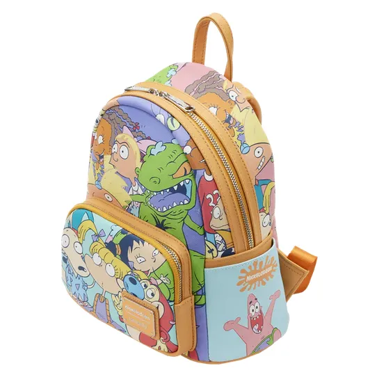 Loungefly x Nickelodeon Nick 90s All-Over-Print Mini Backpack
