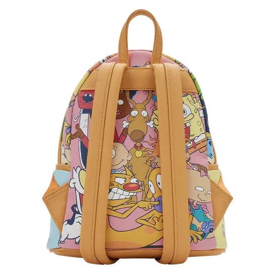 Loungefly x Nickelodeon Nick 90s All-Over-Print Mini Backpack