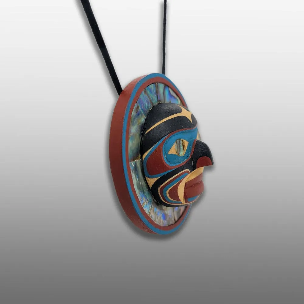 Makwala Moon Mask Pendant