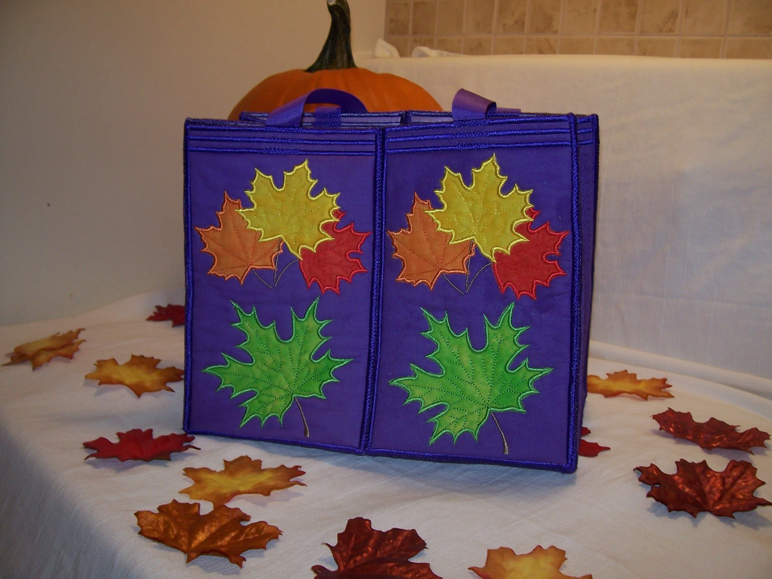 Maple Leaves Tote Bag