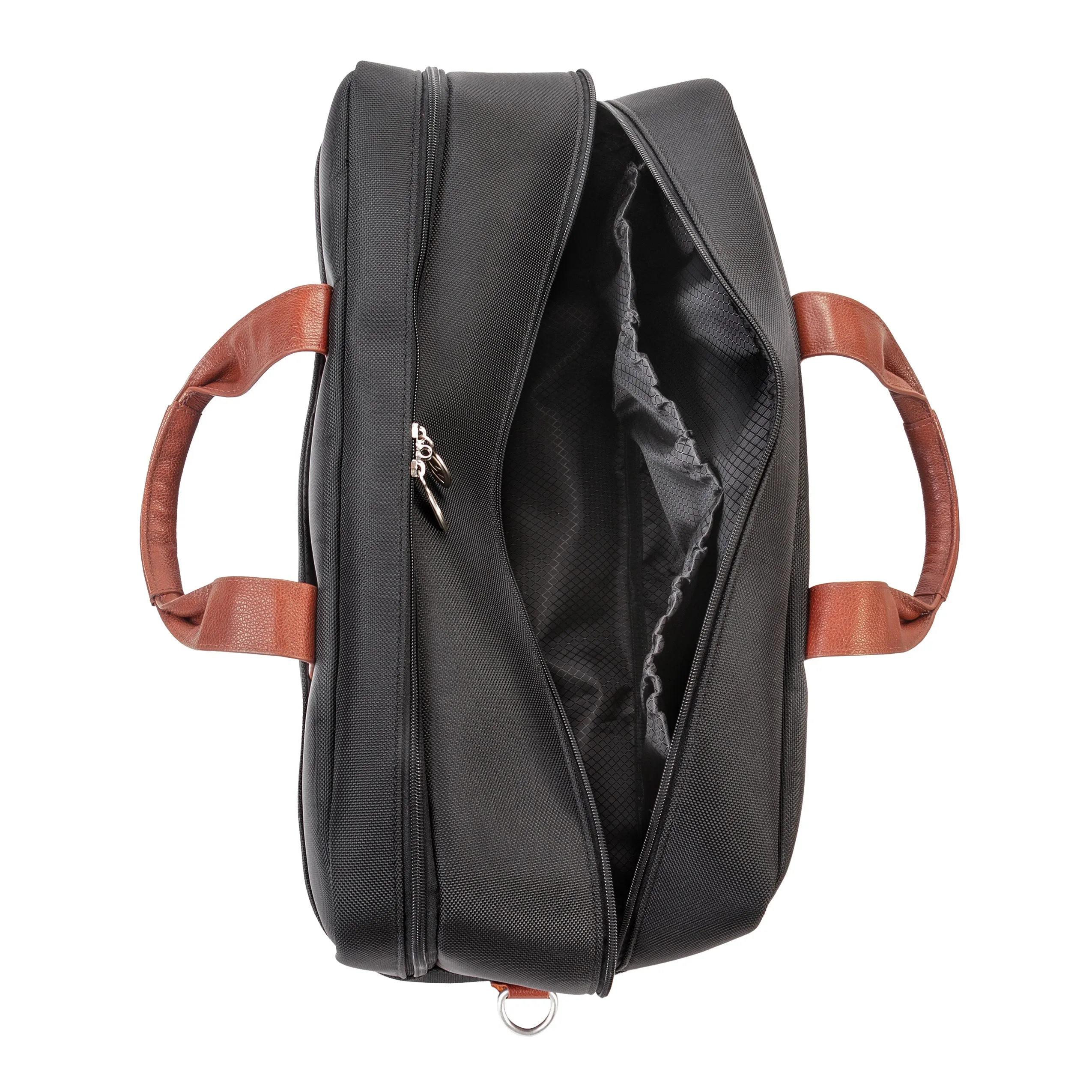 McKlein WELLINGTON 21" Nylon, Two-tone, Dual-Compartment, Laptop & Tablet Carry-All Duffel