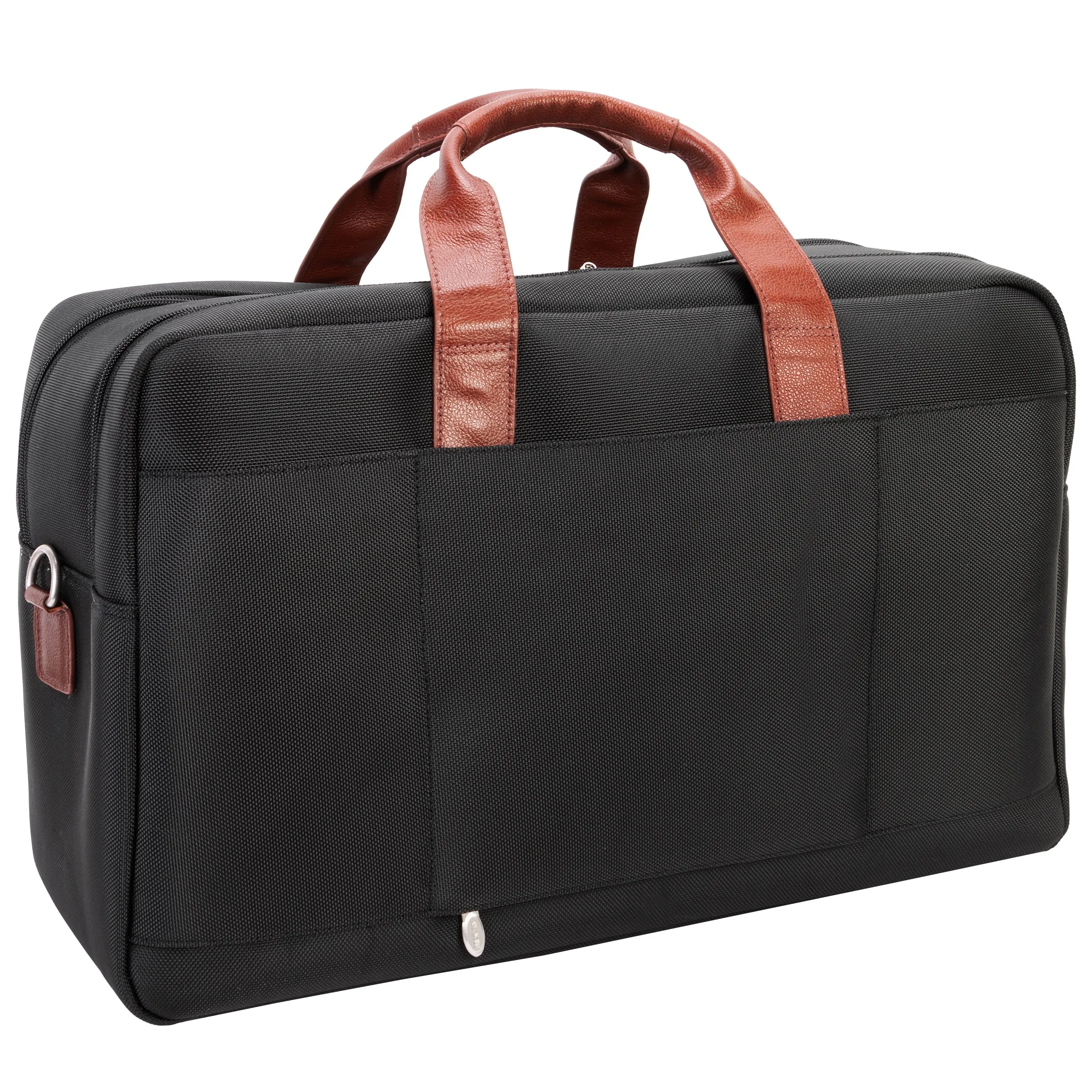 McKlein WELLINGTON 21" Nylon, Two-tone, Dual-Compartment, Laptop & Tablet Carry-All Duffel