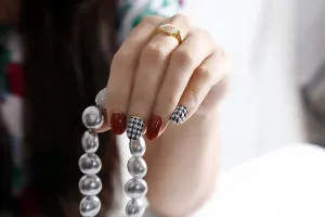 Nail Polish Stickers Scottish Miss