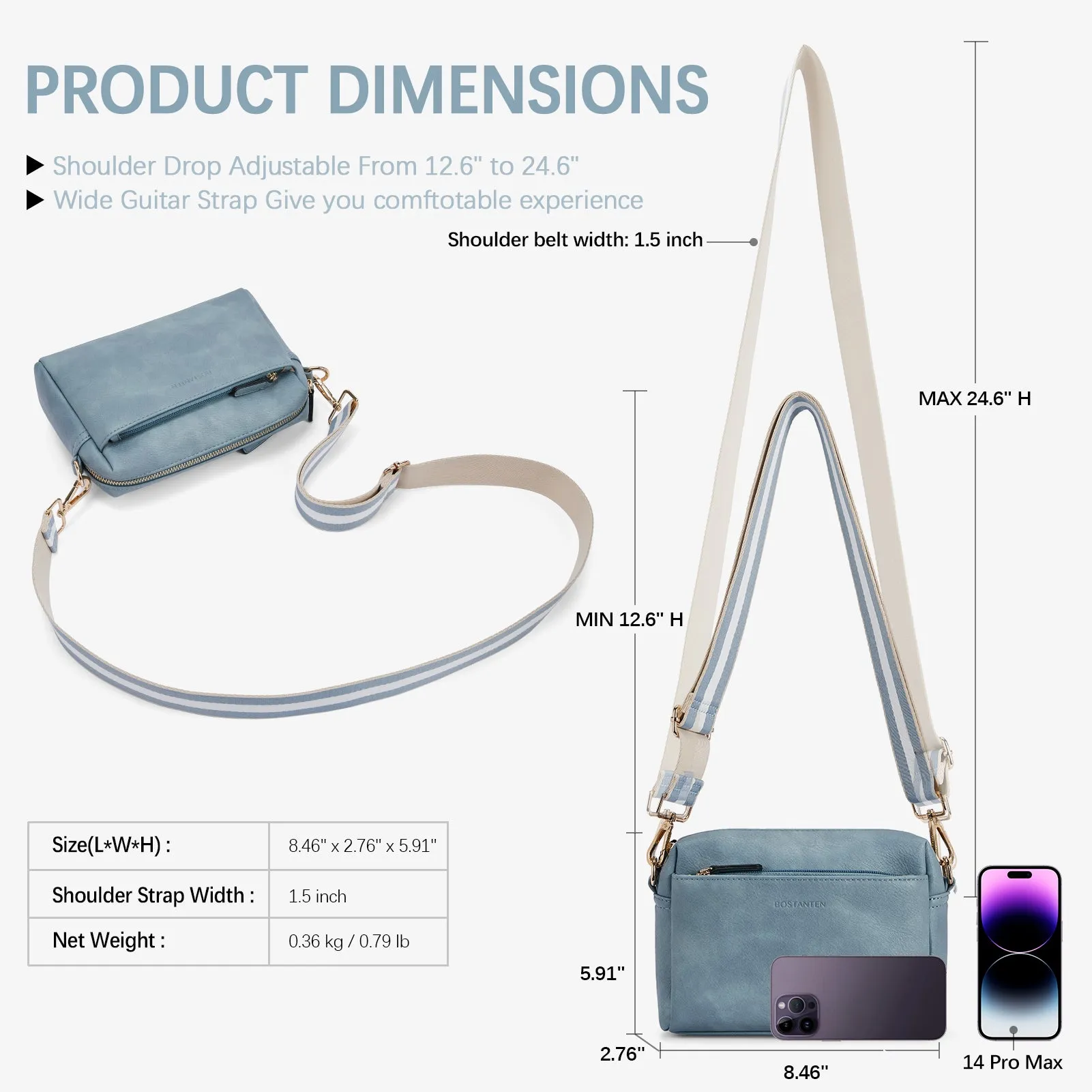 Nola Keep Your Essentials Organized with a Triple Zip Cell Phone Leather Handbag