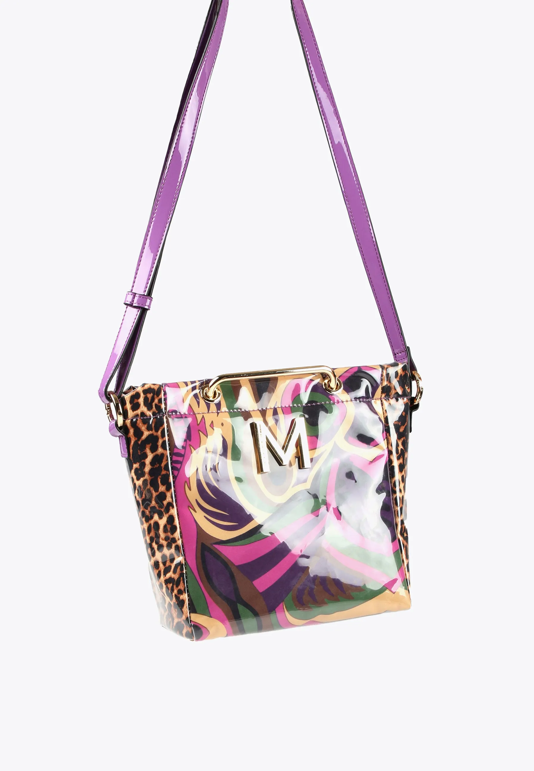 Paisley print crossbody bag