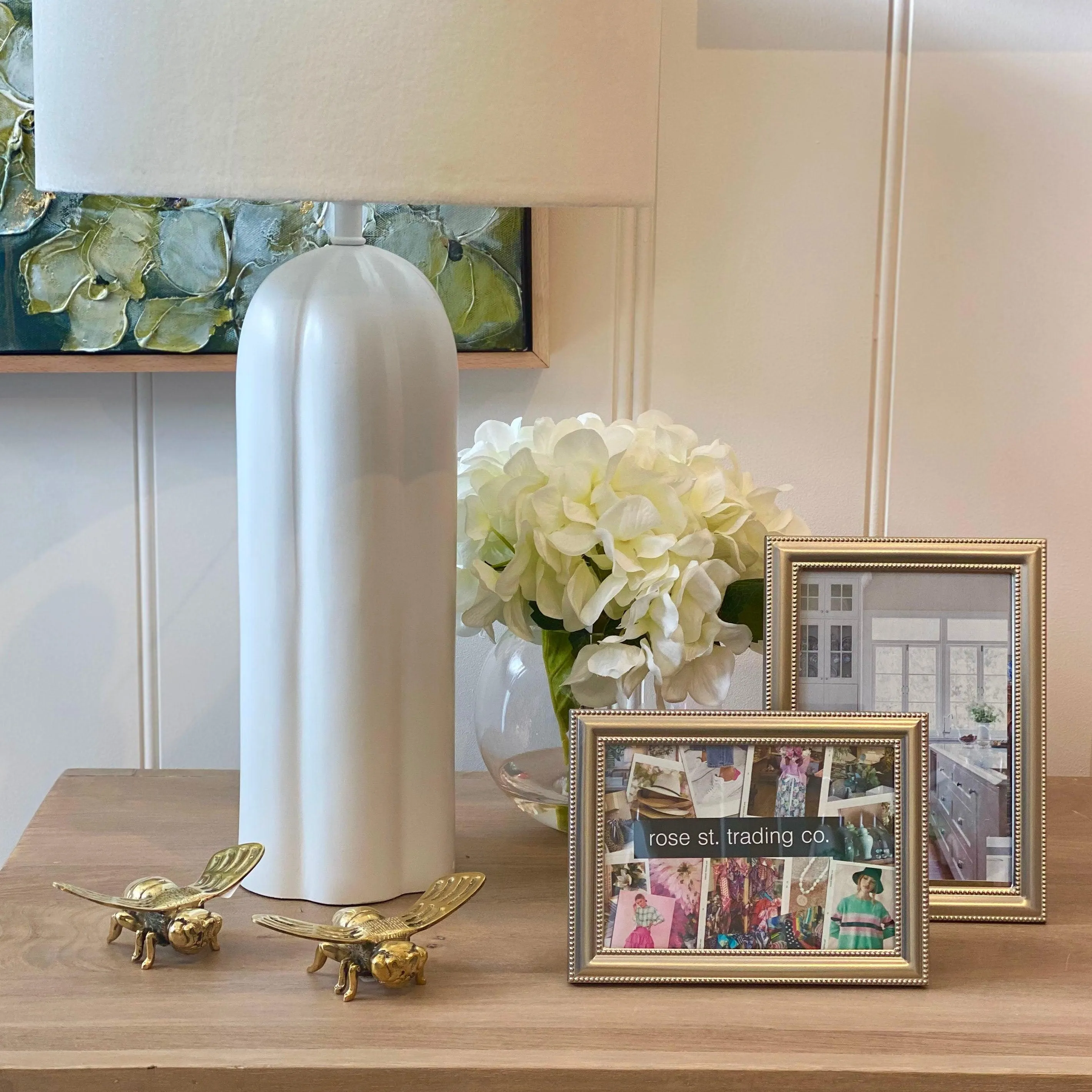 Pewter Wash Bead Frame | 5x7"