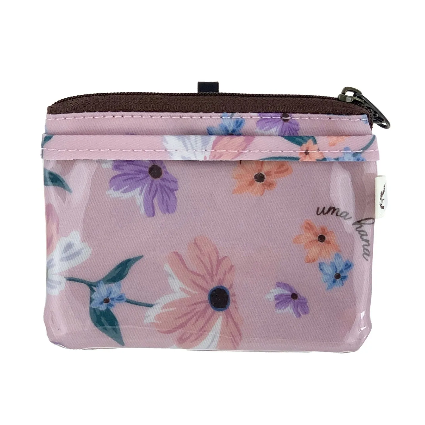 Pink Floral Meadows Card & Coin Purse
