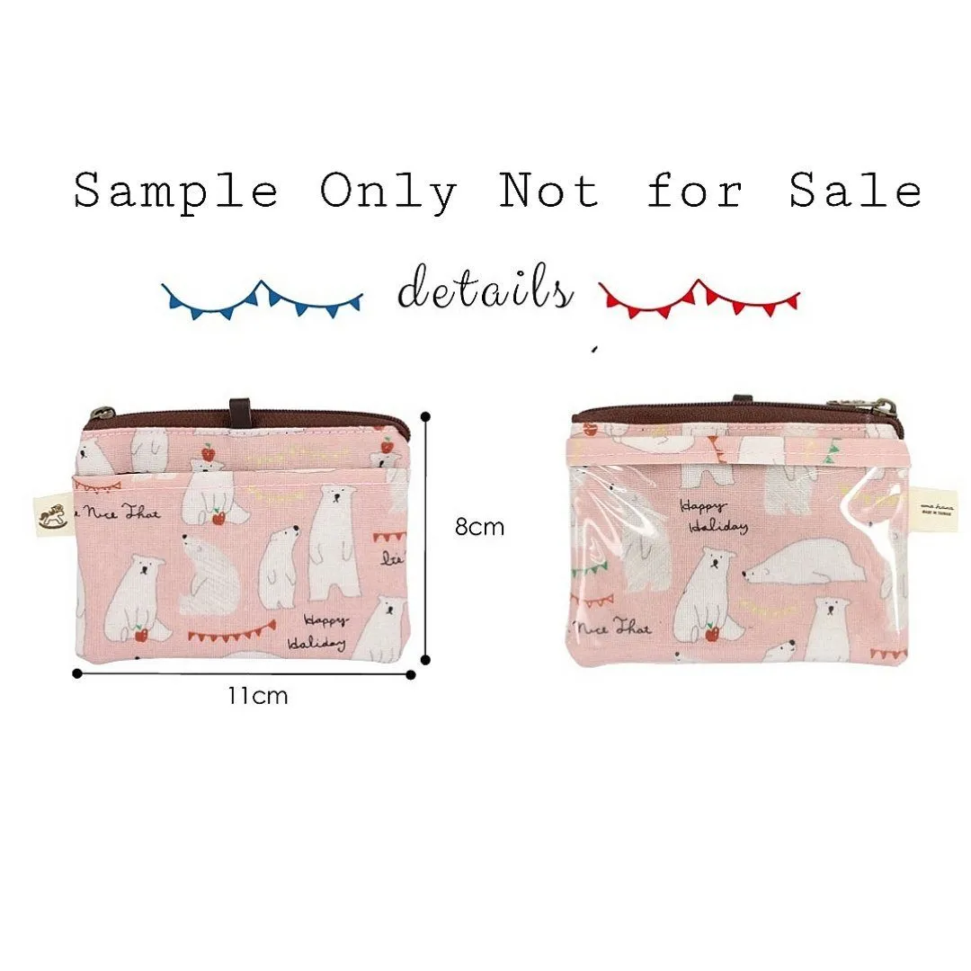 Pink Floral Meadows Card & Coin Purse