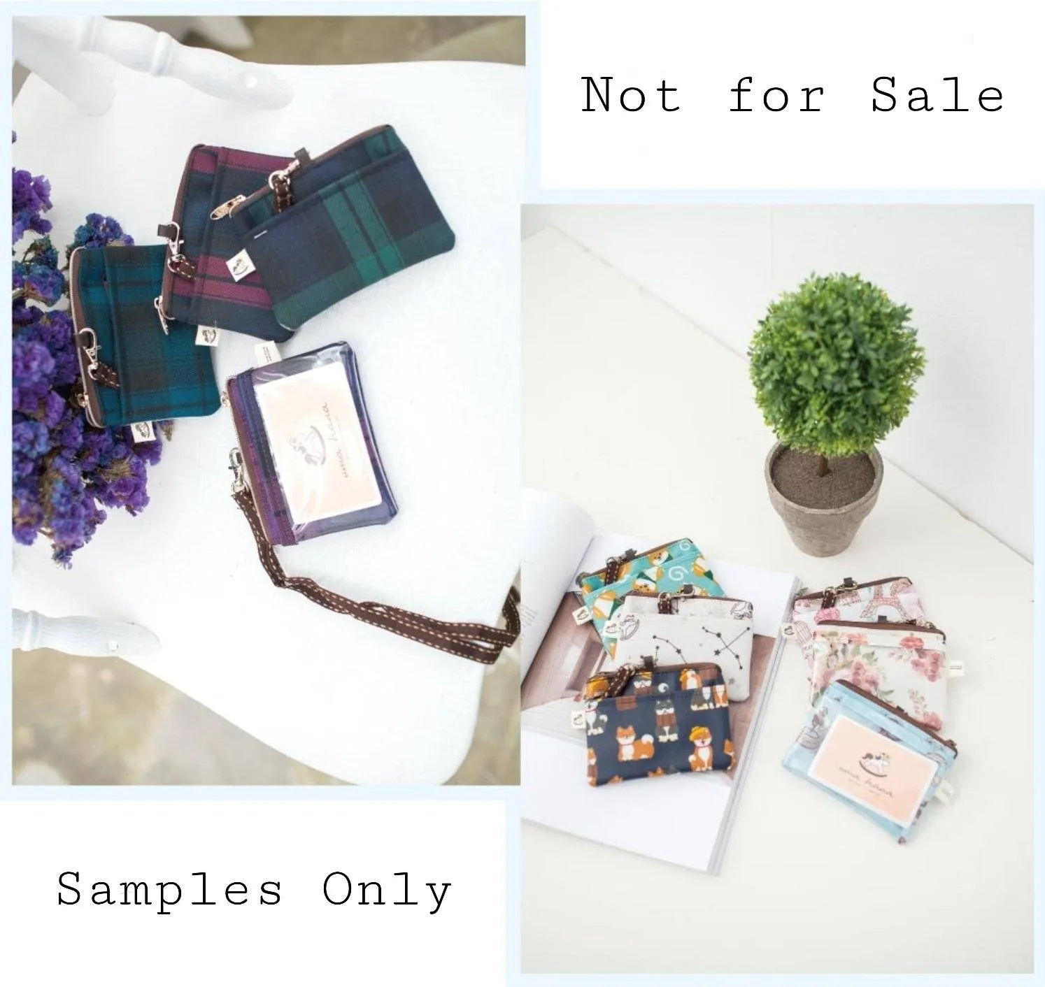 Pink Floral Meadows Card & Coin Purse