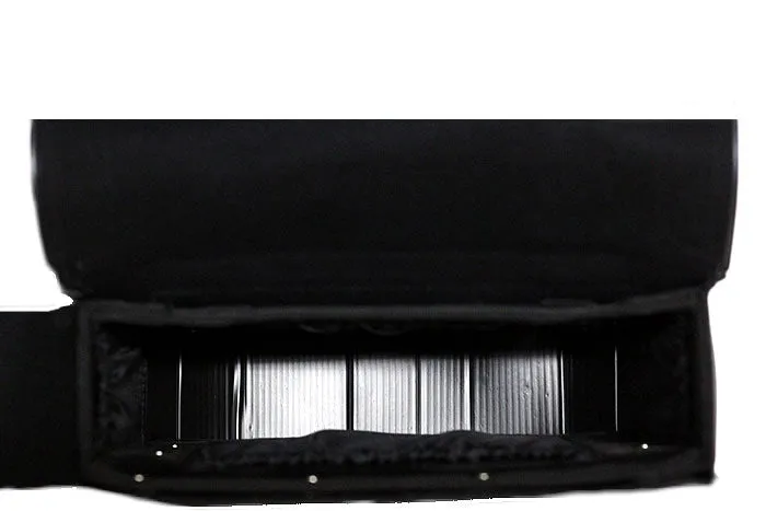 PVC Motorcycle Saddlebag With Studs & Quick Release