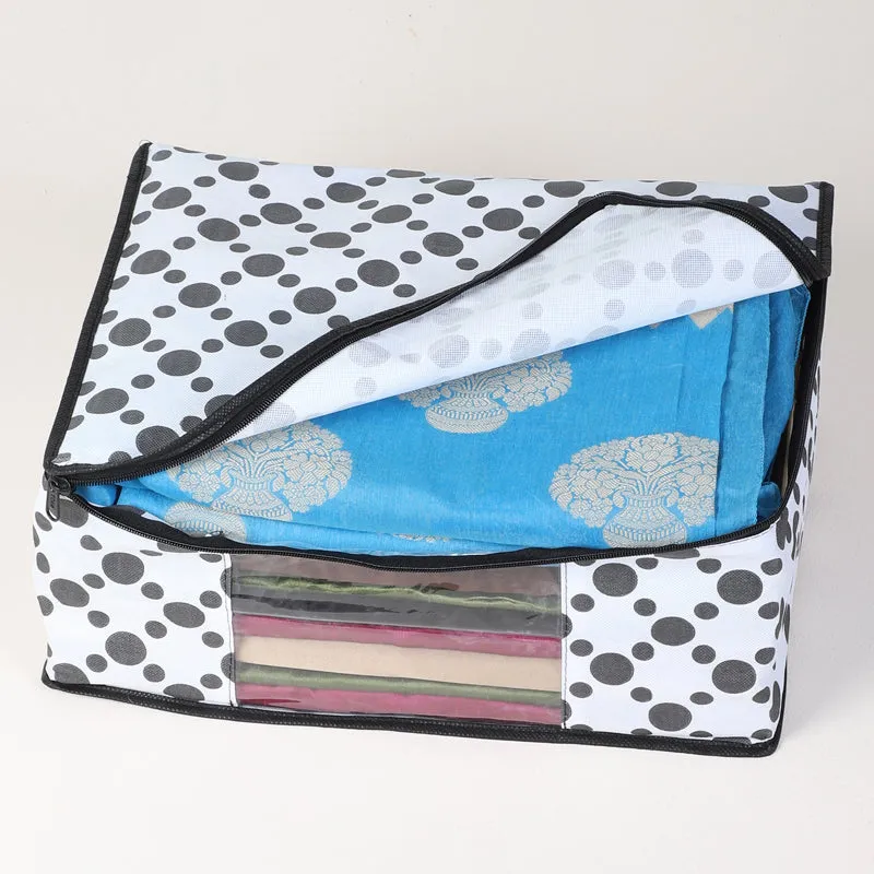Rigg Polka Dot Saree Cover - Set Of Eight