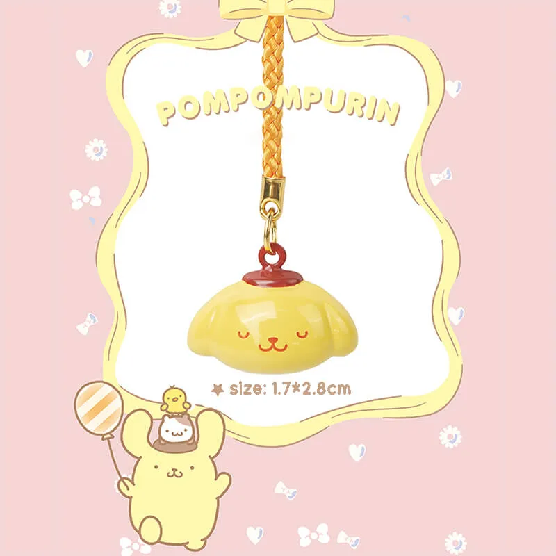 Sanrio Bell Charm Lucky Trinkets Phone Strap