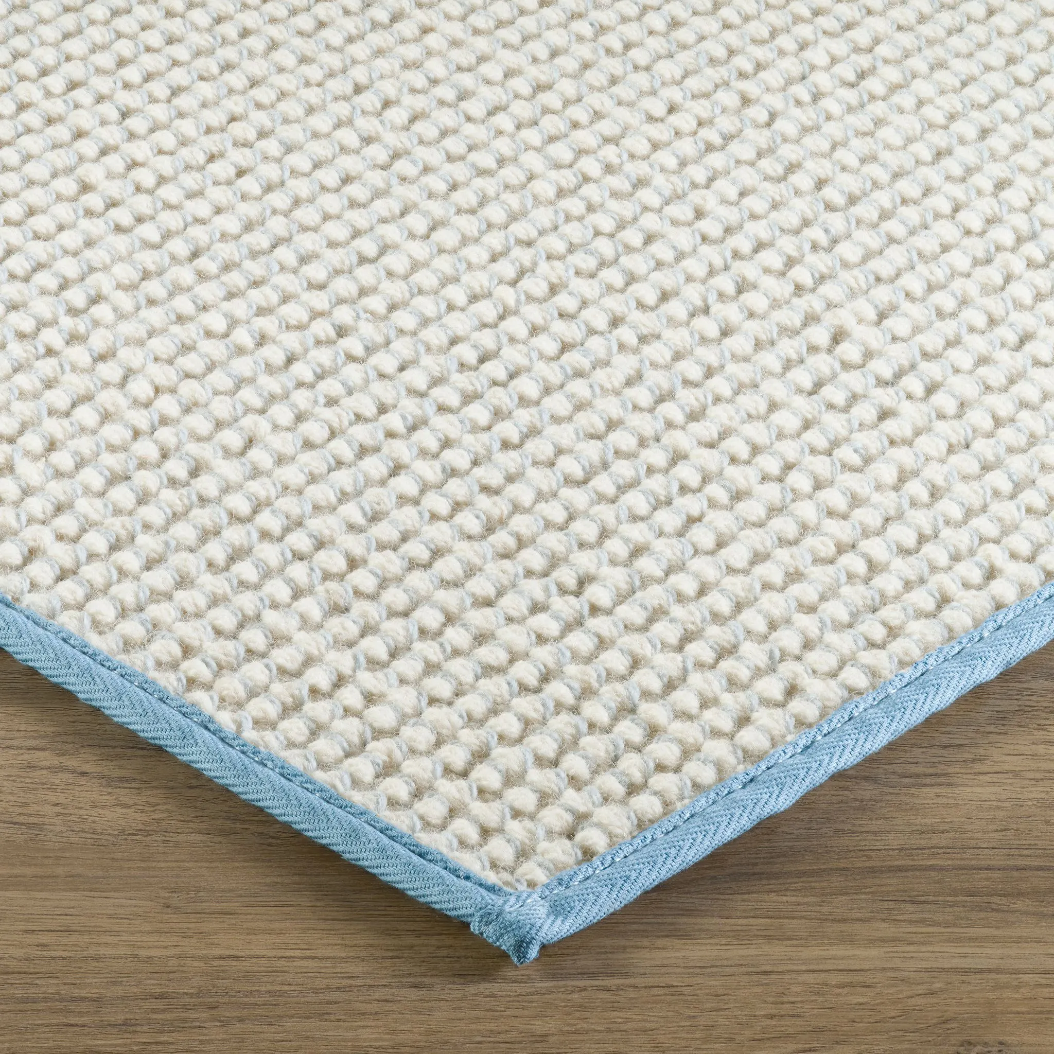 Shira Woven Carpet, Columbia Blue