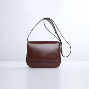 Simplify Womens Leather Saddle Bag Crossbody Bags Purse for Women