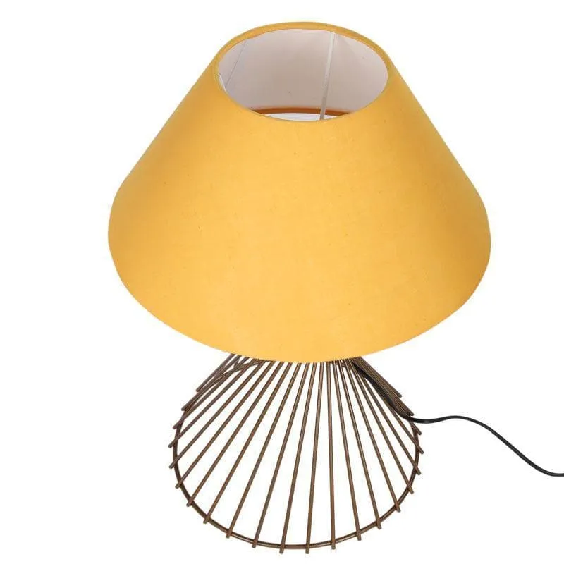 Spiral Affairs Table Lamp - Gold