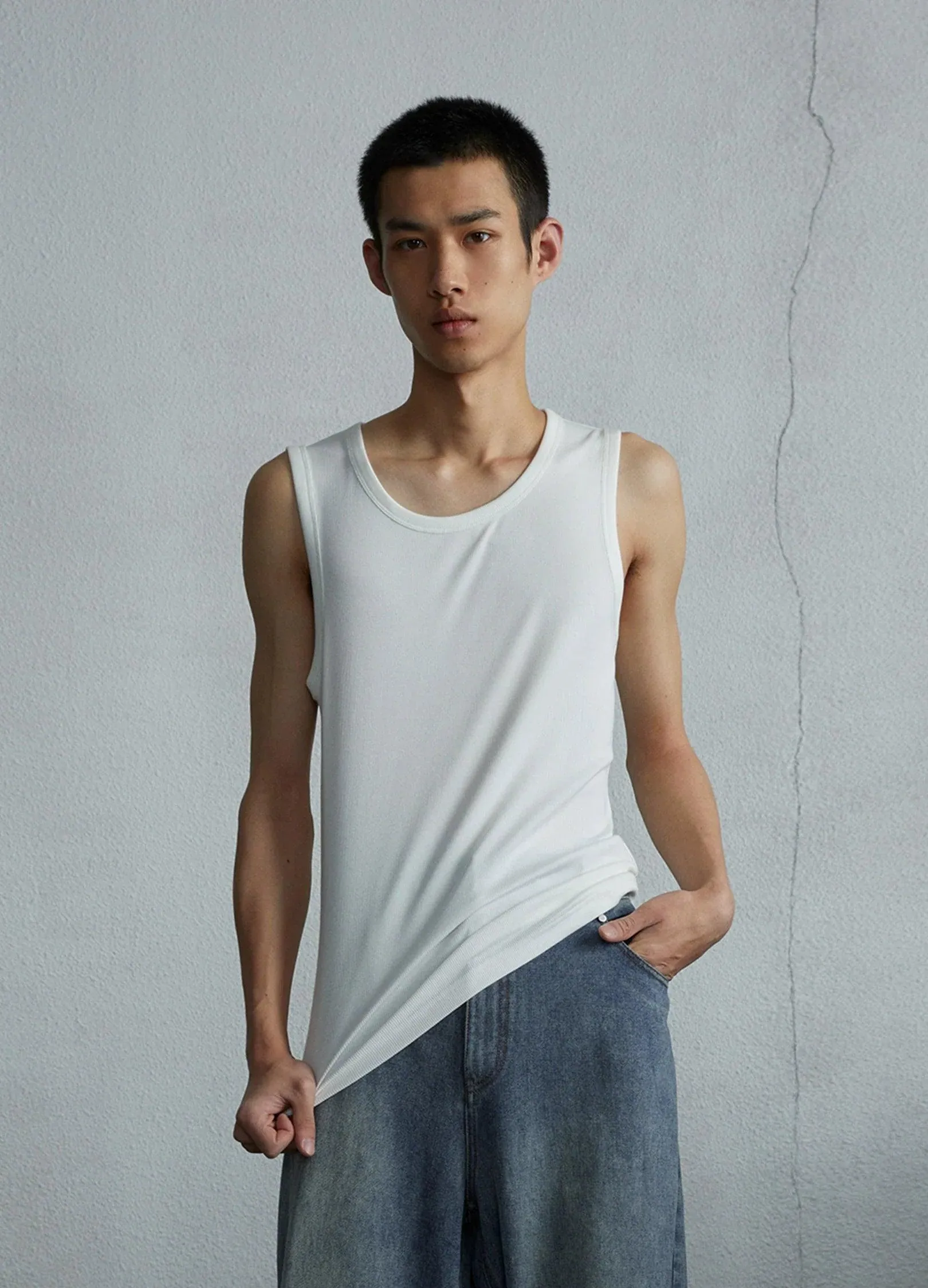 Stylish Slim Fit Tank Top