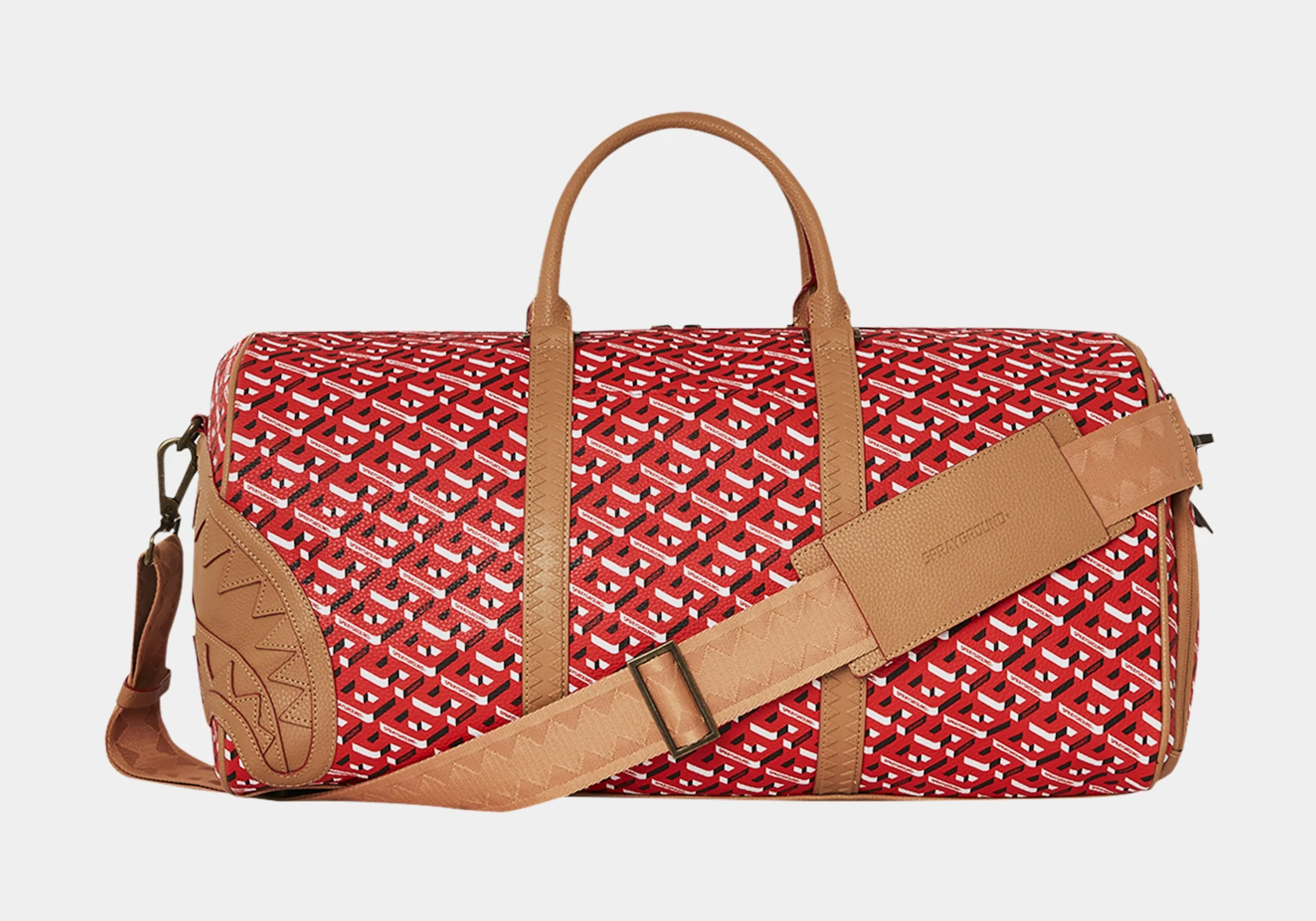 The 3DSG Concorde Mens Duffle Bag (Red)
