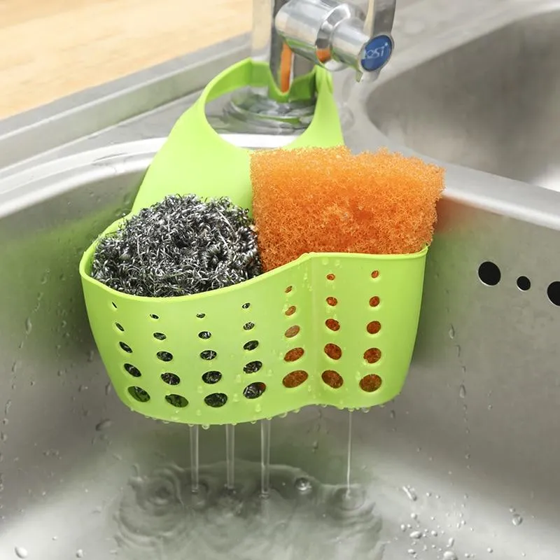 Tie-on Faucet Organizer
