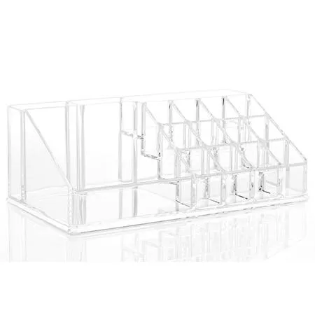 Transparent Plastic Home Drawer Desk Desktop Storage Box Organizer