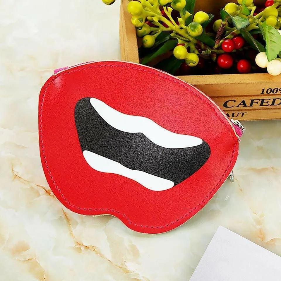 Womens Girls Large Coin Purse Novelty Fun Dimond Eye Shape Purses