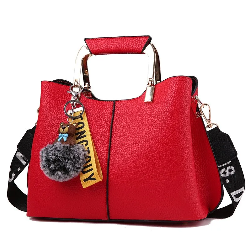 Women's Leather Shoulder Crossbody Handbag