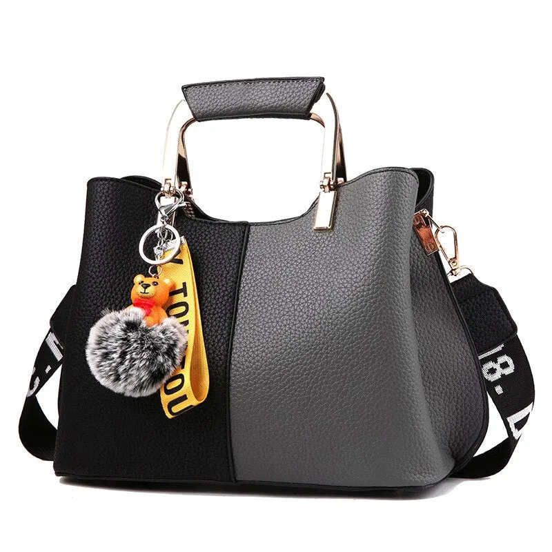 Women's Leather Shoulder Crossbody Handbag